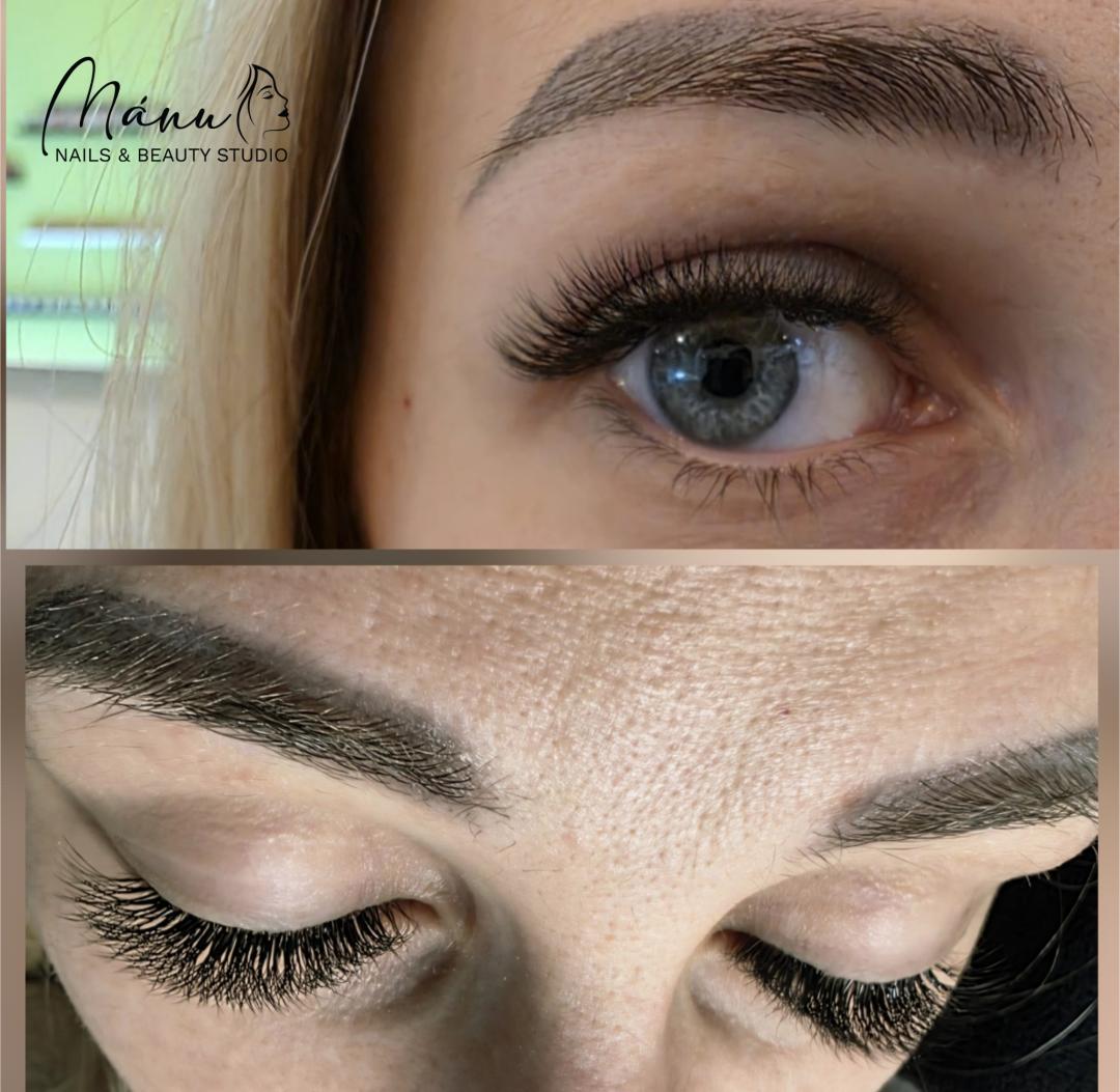 Nails & Beauty Studio Mánu #zagreb Trepavice UV Ugradnja trepavica - volumenske