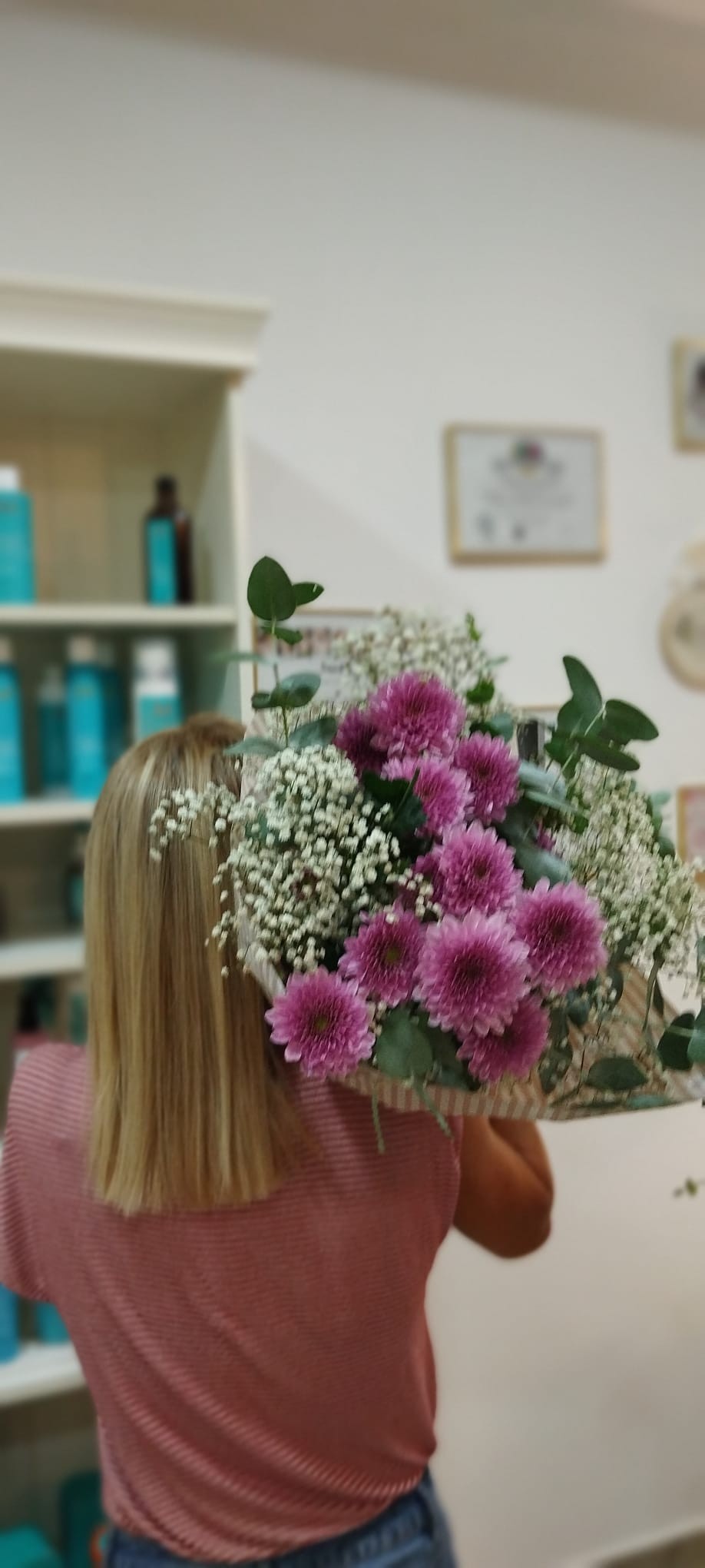 Hairlookboutique #zagreb Bojanje kose Bojanje cijele dužine + pramenovi na foliju - poluduga kosa