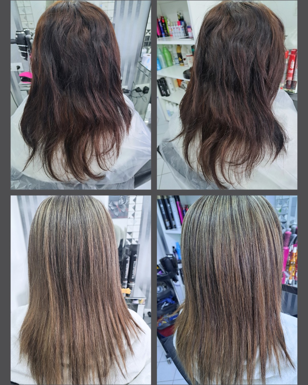 Pramenovi na foliju - duga kosa - Frizerski studio Blondy, Ivanić-Grad Pramenovi Frizerski saloni Pramenovi, Ivanić-Grad, Obedišće