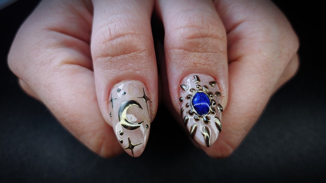 TINA NAIL ART STUDIO #velika-gorica Ukrašavanje noktiju Level HARD nail dizajn - full set