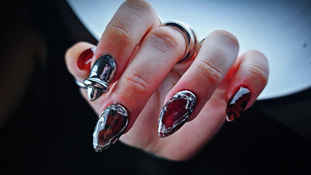 TINA NAIL ART STUDIO #velika-gorica Ukrašavanje noktiju Level HARD nail dizajn - full set