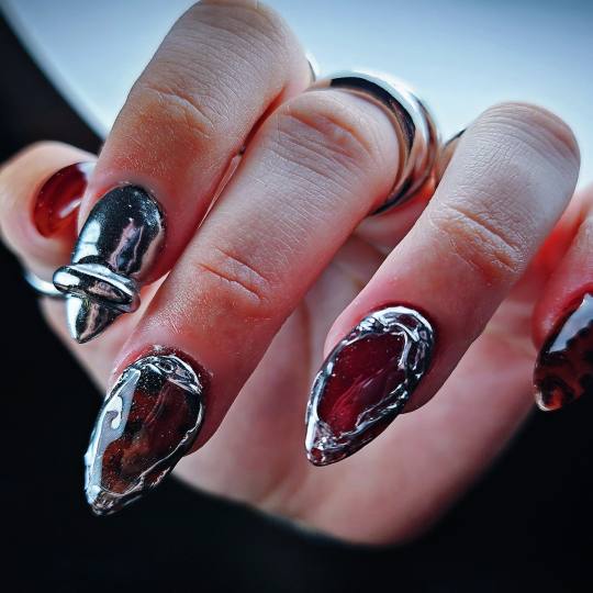 TINA NAIL ART STUDIO #velika-gorica Ukrašavanje noktiju Level HARD nail dizajn - full set