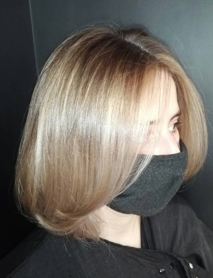 Kudos Hair #zagreb Ombre, sombre, balayage Balayage / Brazillian balayage / foliage cijele glave + preljev / toner - poluduga kosa