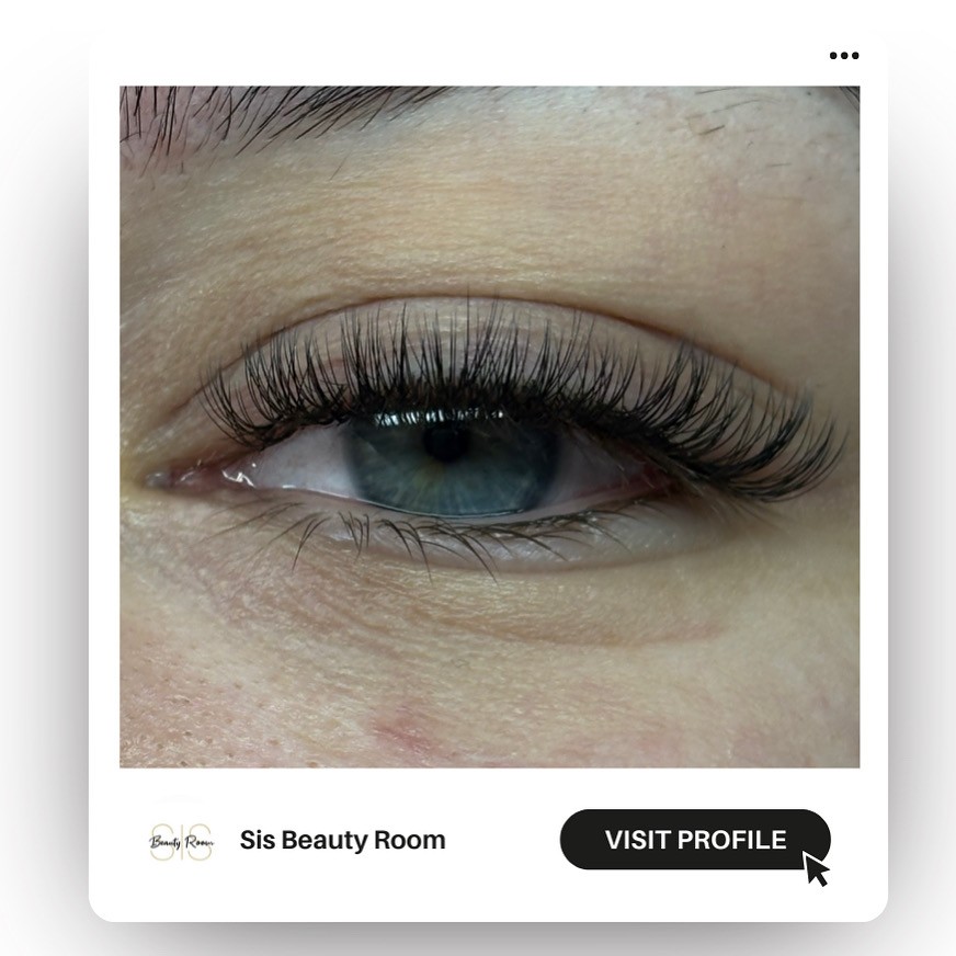 Sis Beauty Room #zagreb Nadogradnja trepavica Ugradnja volumenskih trepavica