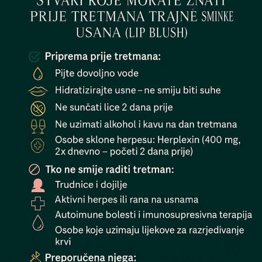 Vanja’s Beautique usluga