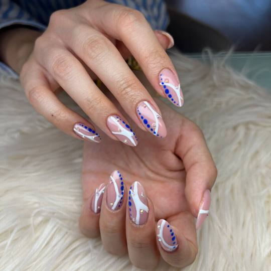Beauty Centar Miss #zagreb Izlivanje noktiju Izlivanje noktiju gelom - M dužina gel M + nail art