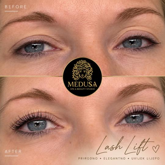 Medusa #osijek Trepavice Lash lift