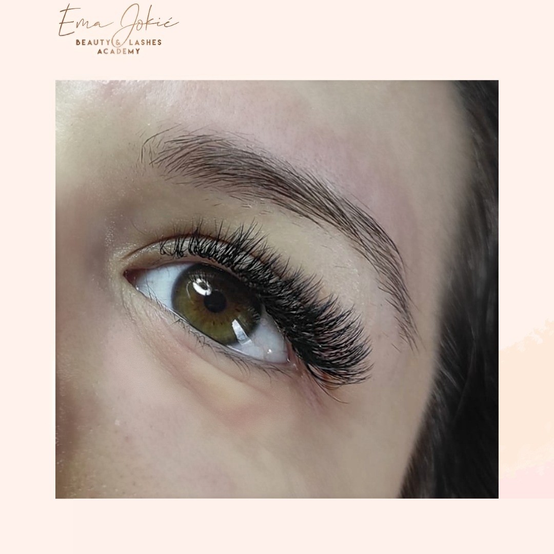 Ema Jokić Beauty & Lashes Academy #zagreb Trepavice Ugradnja trepavica
