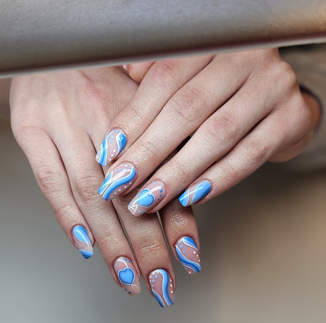 Luna Beauty studio #zagreb Nadogradnja noktiju Nadogradnja noktiju gelom bez Nail arta vel.S,M