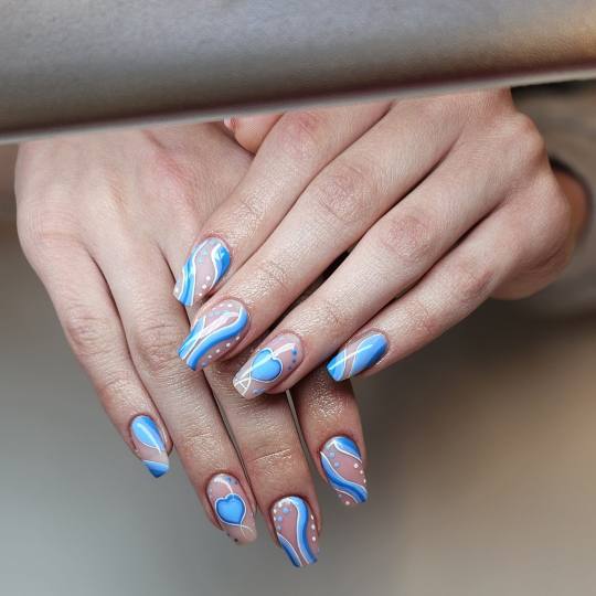 Luna Beauty studio #zagreb Nadogradnja noktiju Nadogradnja noktiju gelom bez Nail arta vel.S,M