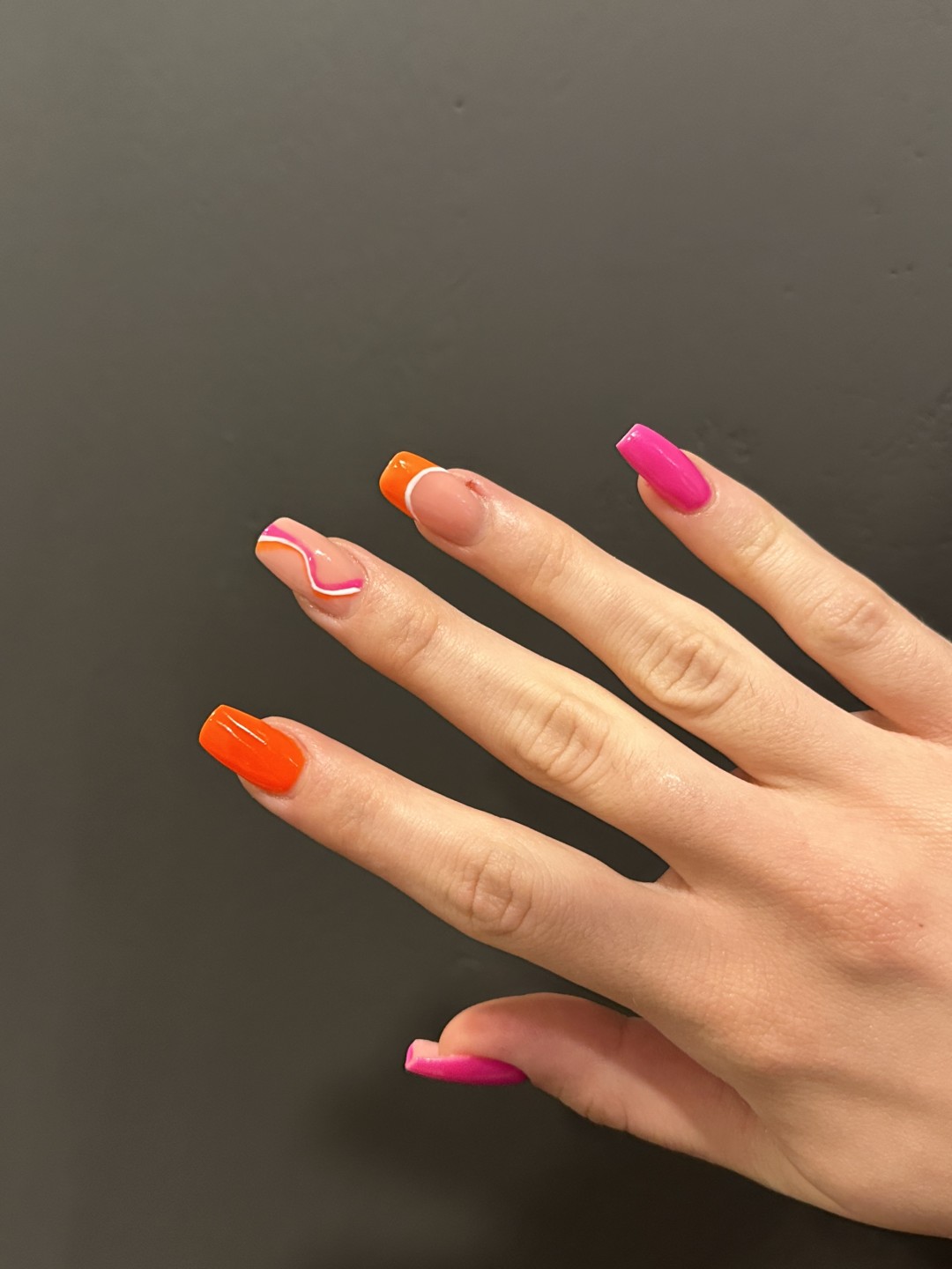 Beauty studio L #zagreb Nadogradnja noktiju Nadopuna noktiju gelomS/M