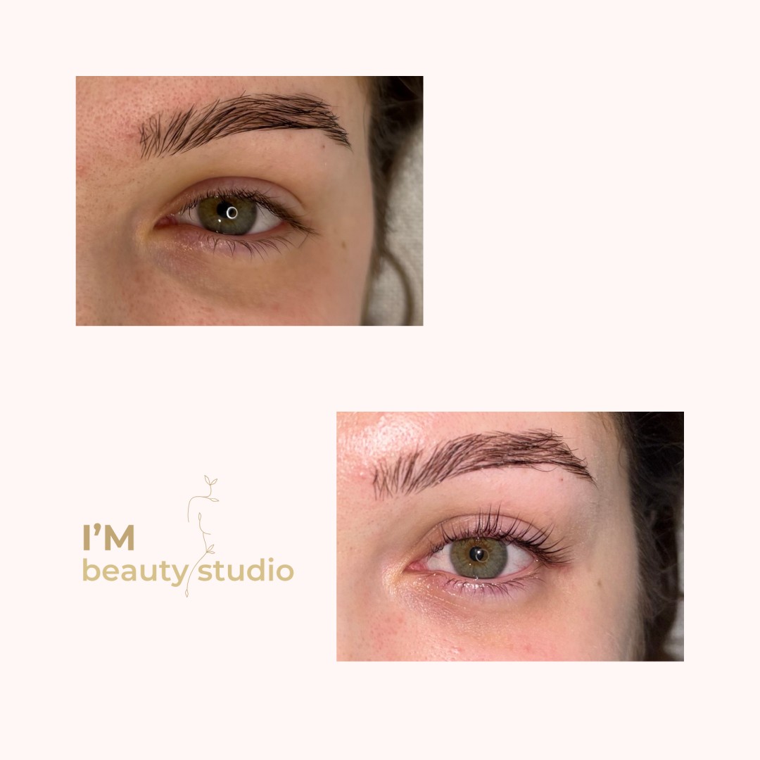 I'M beauty studio #zagreb Trepavice Lash lift + bojanje trepavica