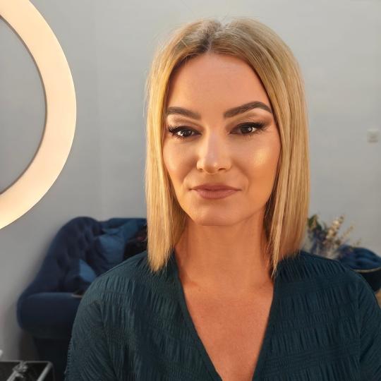 Ina Beauty Studio #rijeka Make-up / šminkanje Glam makeup + umjetne trepavice