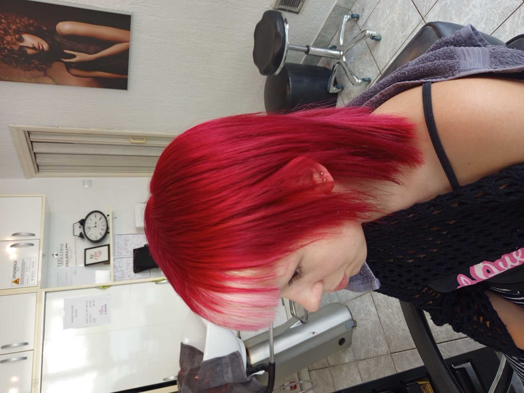 Wikleraj & Frajeraj #zagreb Bojanje kose Bojanje cijele dužine - poluduga kosa