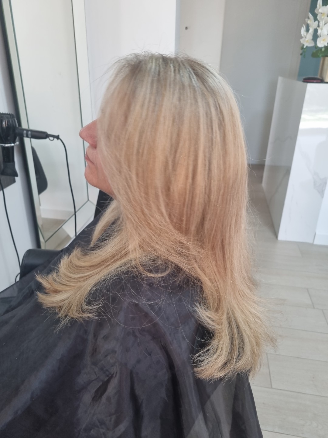 Split style centar #split Pramenovi Pramenovi na foliju - duga kosa