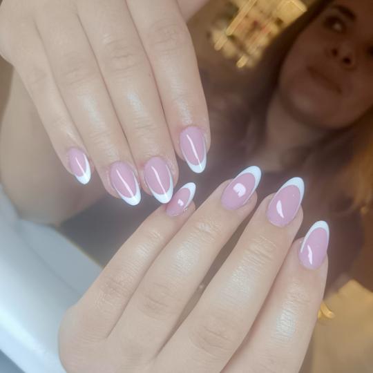 SABRINA STRIJA BEAUTY & SPA #zagreb Nadogradnja noktiju Nadogradnja/nadopuna noktiju - M dužina Oja