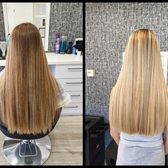 Anavi #zagreb Pramenovi Balayage + šišanje + frizura 2 - duga kosa