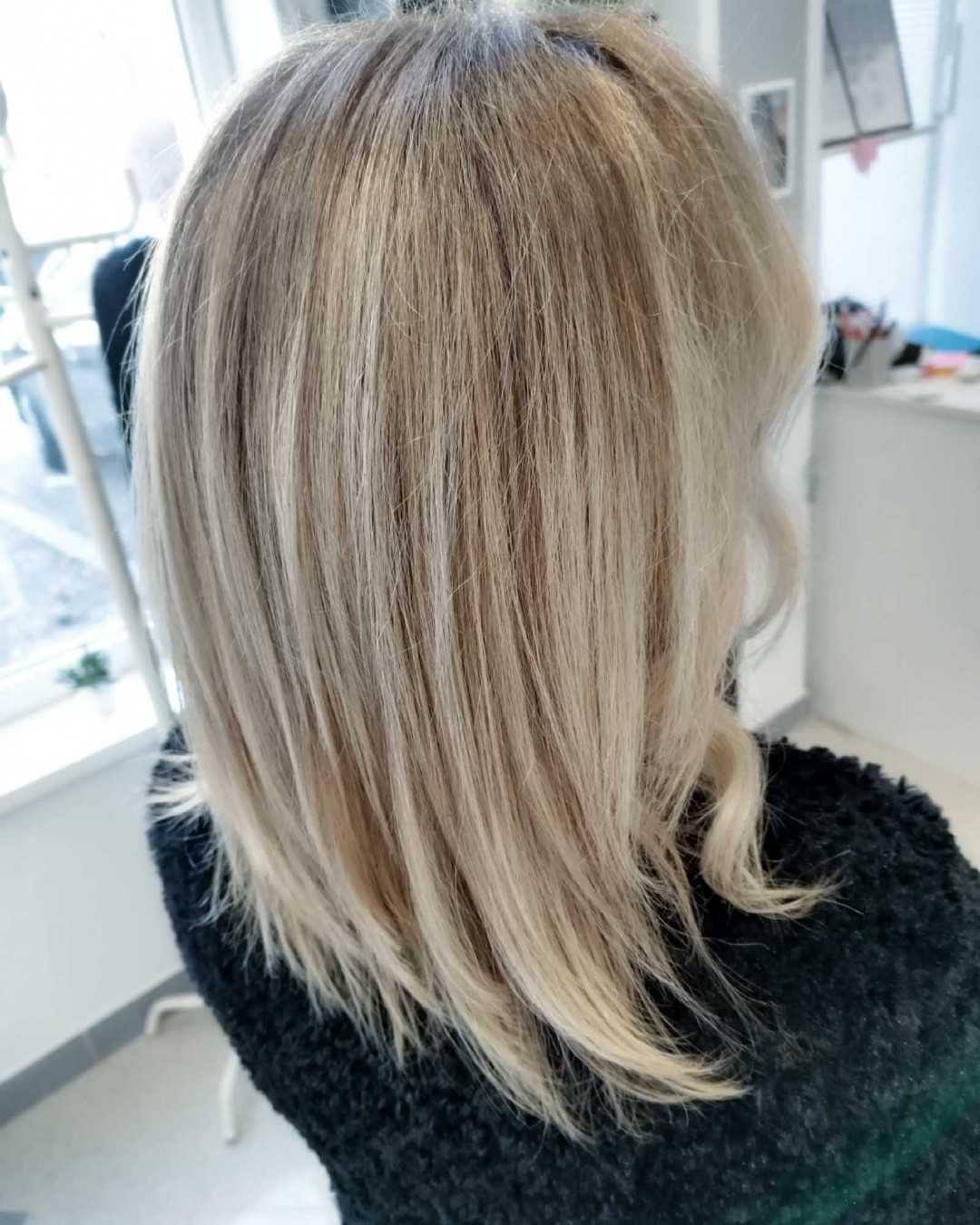 Balayage - kosa srednje dužine - Silvija, Zagreb Ombre, sombre, balayage Frizerski saloni Ombre, sombre, balayage, Zagreb, Črnomerec
