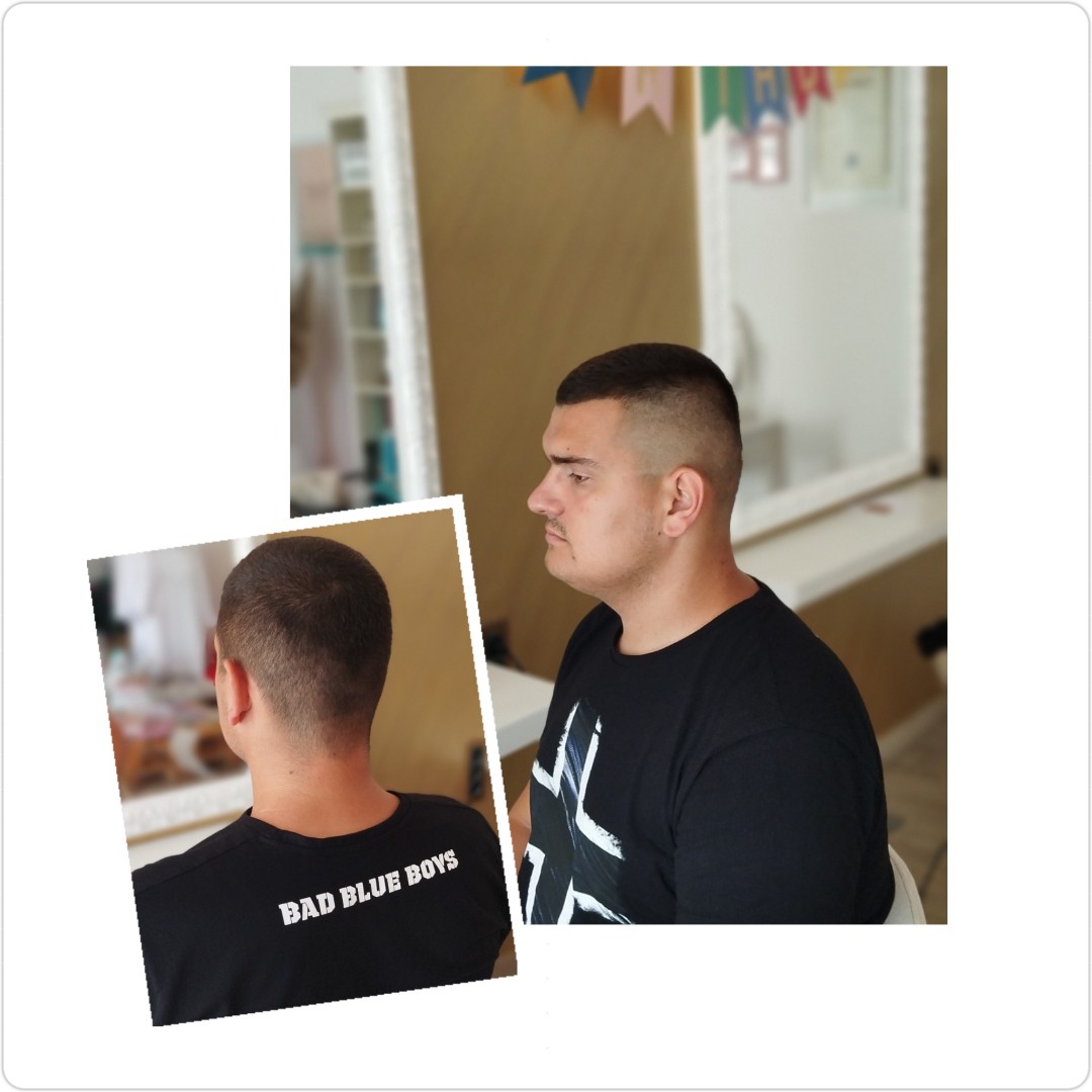 Hairlookboutique #zagreb Muško šišanje Muško šišanje mašinicom + pranje kose