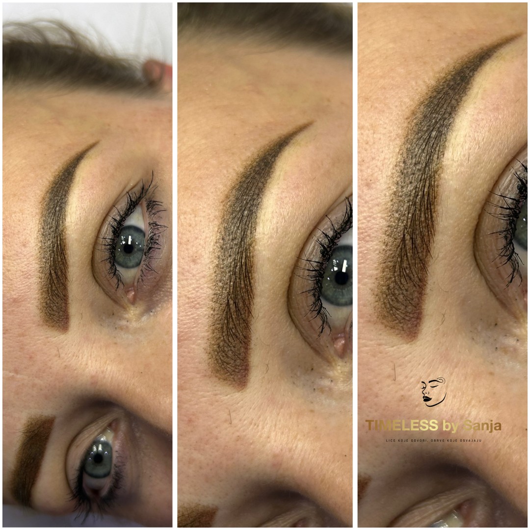 Timeless by Sanja #zagreb Trajna šminka Puder obrve / microblading