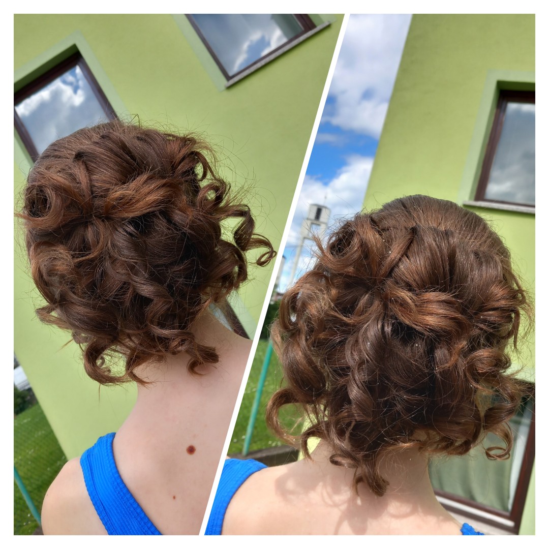 Vanderful #zagreb Svečane i frizure za svadbu Profesionalna ženska svečana frizura sa pranjem kose duga kosa