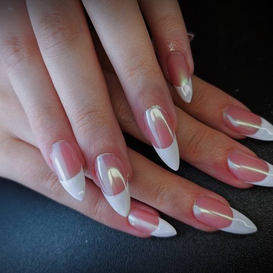 TINA NAIL ART STUDIO #velika-gorica Nadogradnja noktiju Nadopuna gela - L dužina Ugradnja L sa dual