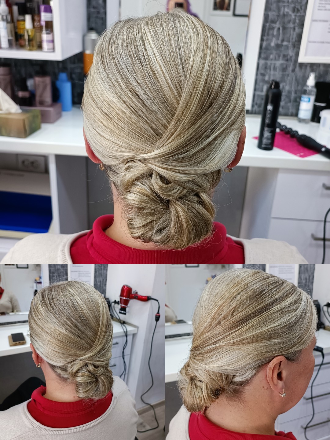 Anavi #zagreb Svečane i frizure za svadbu Svečana frizura + pranje kose - duga kosa