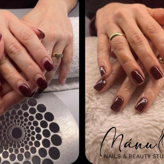Nails & Beauty Studio Mánu #zagreb Gel lak Manikura + Gellack