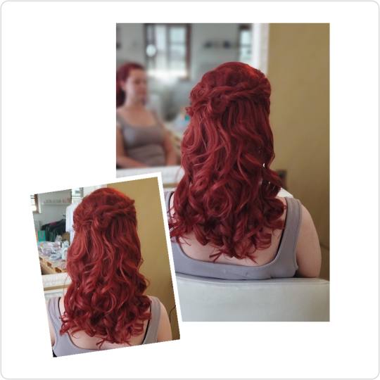 Hairlookboutique #zagreb Svečane i frizure za svadbu Svečana frizura - duga kosa