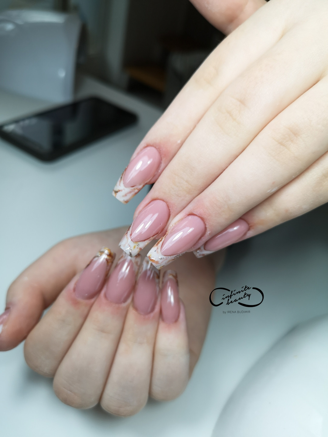 Ambient Team Studio #zagreb Izlivanje noktiju Ugradnja noktiju