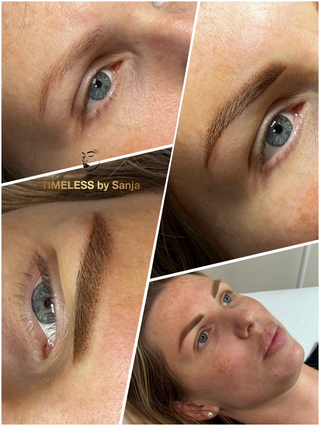 Timeless by Sanja #zagreb Trajna šminka Puder obrve / microblading