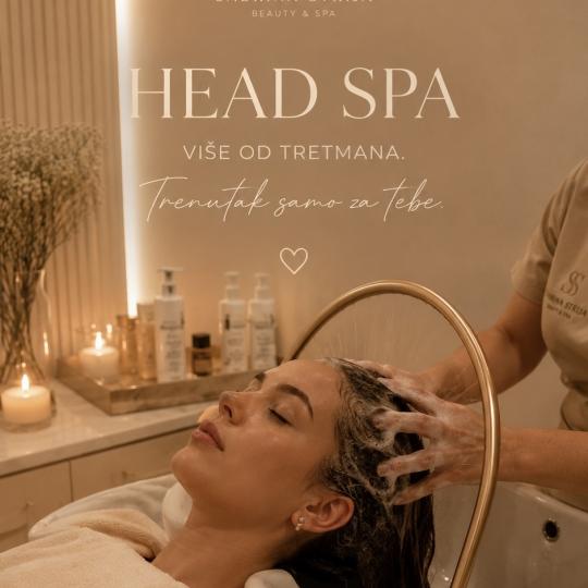 SABRINA STRIJA BEAUTY & SPA #zagreb Masaža glave Head spa luxury + susenje