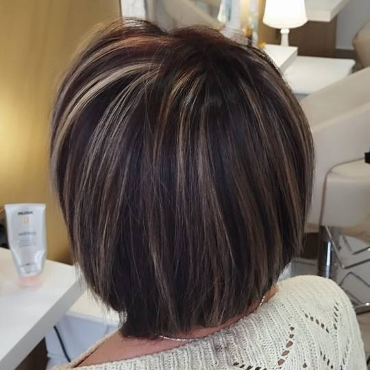 Hairlookboutique #zagreb Bojanje kose Bojanje cijele dužine + pramenovi na foliju - poluduga kosa