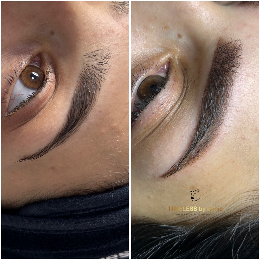 Timeless by Sanja #zagreb Trajna šminka Puder obrve / microblading