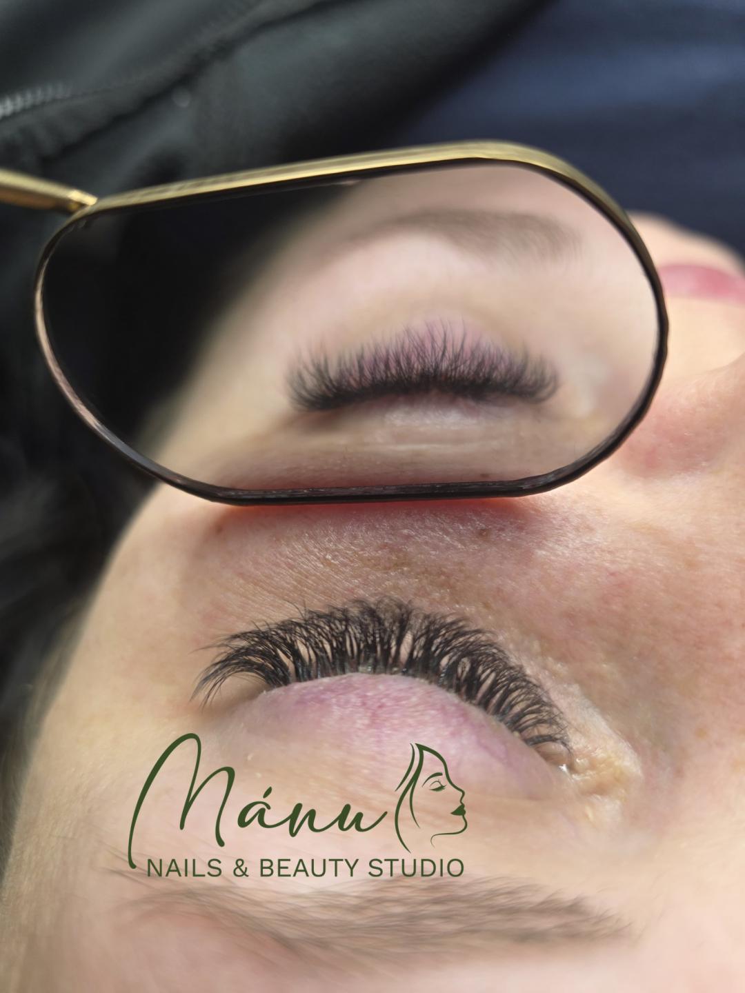 Nails & Beauty Studio Mánu #zagreb Trepavice Nadopuna volumenskih trepavica - nakon 2 tjedna