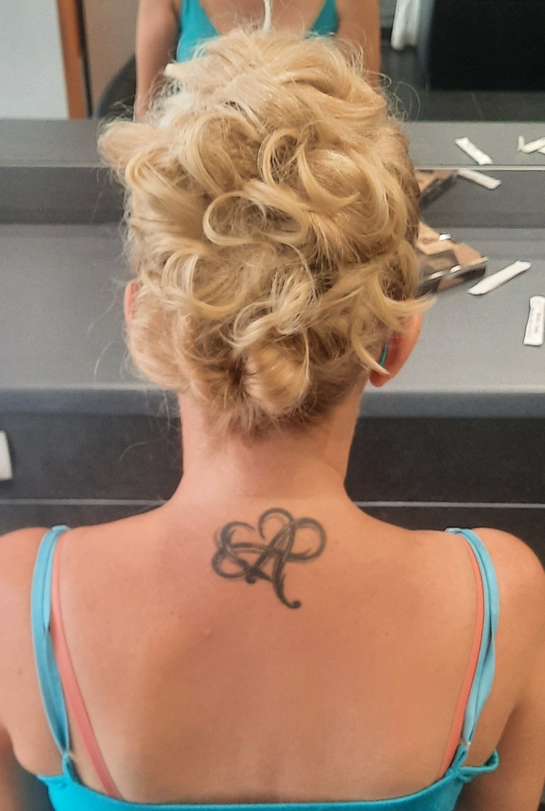 Studio Daniela #rijeka Svečane i frizure za svadbu Svečana frizura - poluduga kosa