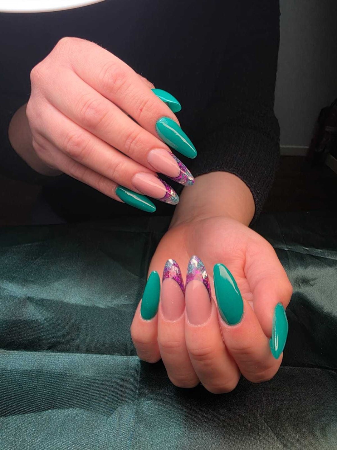 Daniva brow and beauty #zagreb Izlivanje noktiju Ugradnja noktiju gelom - XL dužina