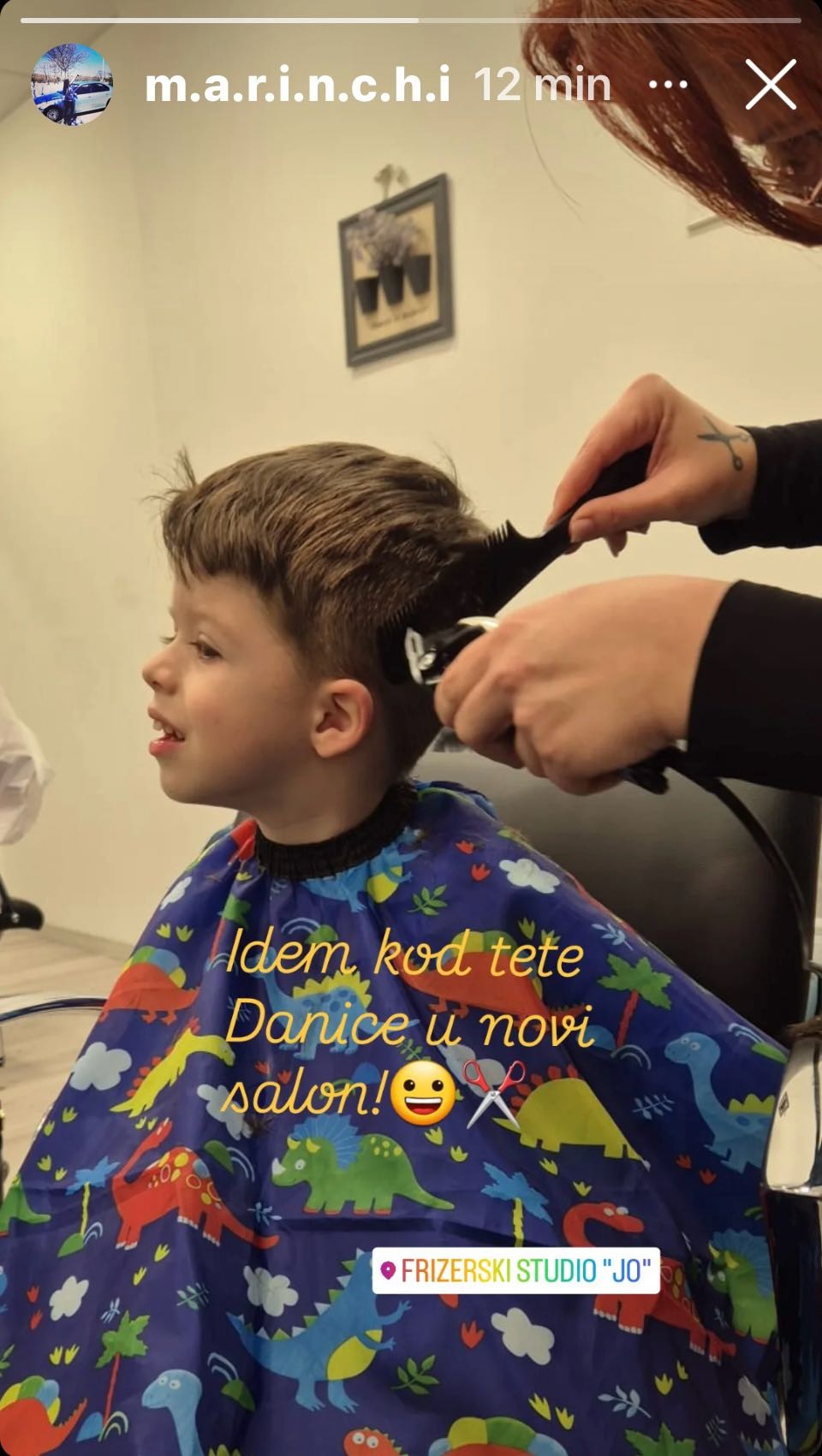 Jo #split Dječije šišanje Dječje šišanje - za dječake do 10 godina