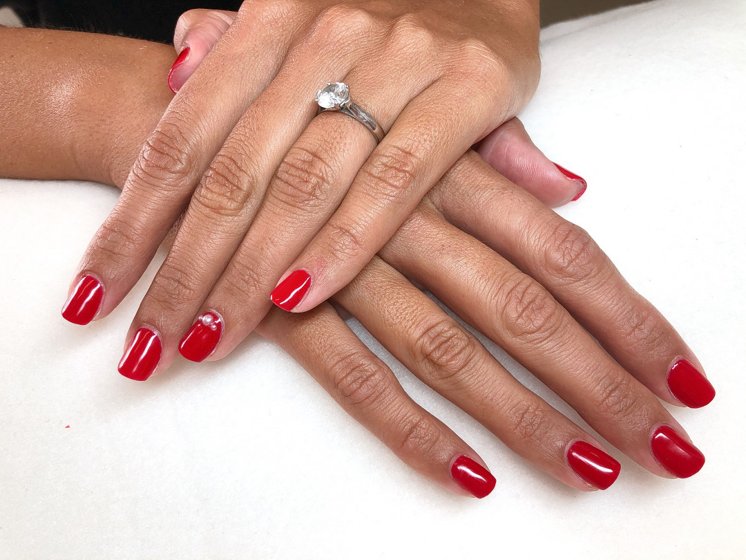 Trajni lak - ruke - IFD Beauty, Split Gel lak Nokti Gel lak, Split, Centar