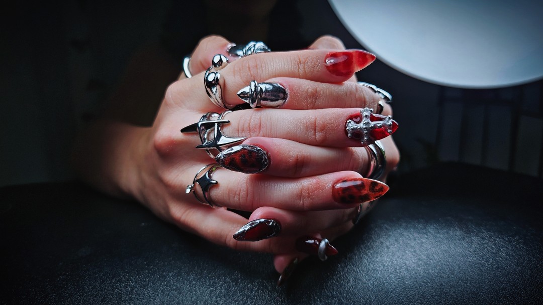 TINA NAIL ART STUDIO #velika-gorica Ukrašavanje noktiju Level HARD nail dizajn - full set