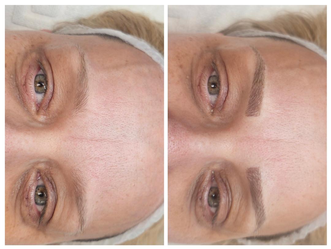 Cosmoderm & Centar Estetica #zagreb Trajna šminka Trajna šminka - iscrtavanje dlačica (hiper realistične obrve)