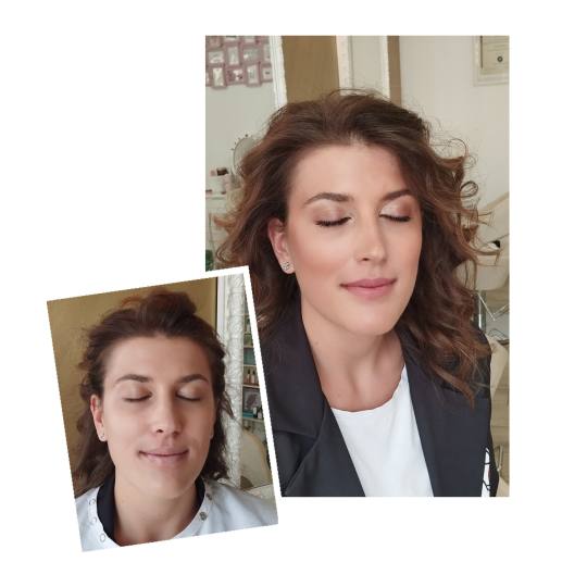 Hairlookboutique #zagreb Make-up / šminkanje Dnevni make up Dnevno šminkanje: je tretman u trajanj