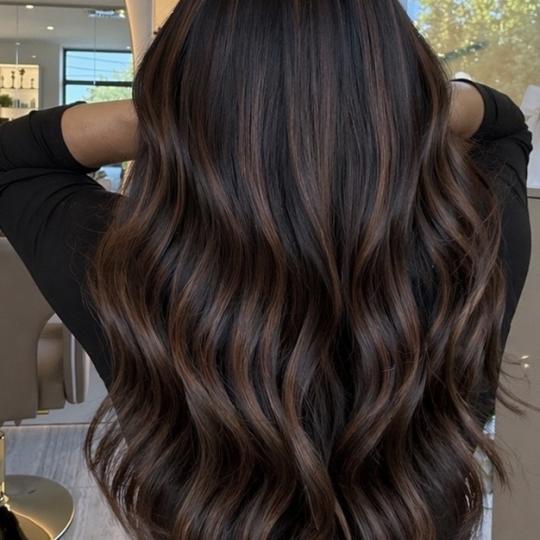 SABRINA STRIJA BEAUTY & SPA #zagreb Ombre, sombre, balayage Balayage + preljev + fen frizura - ekstr