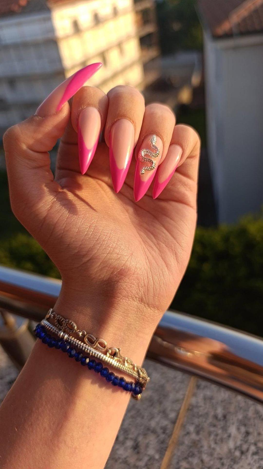Geliranje noktiju L dužina - Lea - Beauty studio Solei, Rijeka Ojačavanje noktiju Nokti Ojačavanje noktiju, Rijeka, Krnjevo