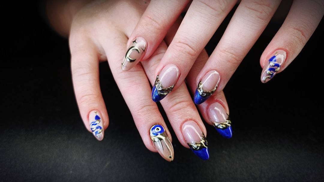 TINA NAIL ART STUDIO #velika-gorica Ukrašavanje noktiju Level HARD nail dizajn - full set