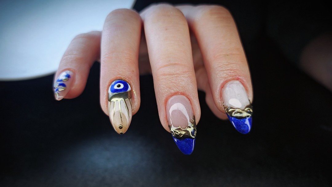 TINA NAIL ART STUDIO #velika-gorica Ukrašavanje noktiju Level HARD nail dizajn - full set