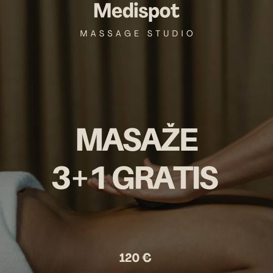 MediSpot #rijeka Sportska masaža Sportska masaža - 60 minuta Sportska masaža