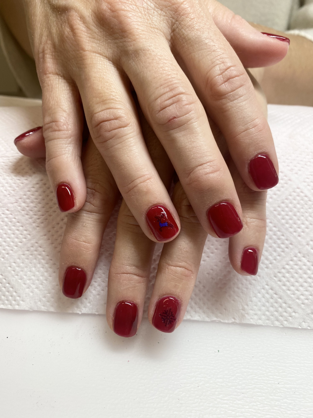 Prah nokti - IFD Beauty, Split Gel lak Nokti Gel lak, Split, Centar