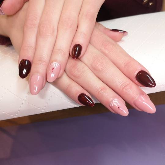 Nixi #rijeka Nadogradnja noktiju Gel ugradnja noktiju - S dužina