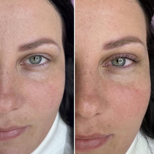 Anova Aesthetics #zagreb Trepavice Lash lift + bojanje trepavica